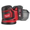 Аккумуляторная эксцентриковая шлифовальная машина Milwaukee M18 BOS125-502B - 4933464229, Модель: M18 BOS125-502B, внеший вид