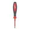 Изолированная отвертка Milwaukee VDE PH0 X 60 MM - 4932464042, Модель: VDE PH0 X 60 MM, Длина (мм): 60, внеший вид