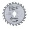 Пильный диск по дереву Milwaukee WCSB 190 x 30 x 2.4 24T для циркулярной пилы - 4932327969, Диаметр диска (мм): 190, Посадочный диаметр (мм): 30, Модель: WCSB 190 x 30 x 2.4 24T, внеший вид