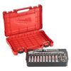 Набор головок с трещоткой Milwaukee METRIC ½″ RATCHET w SOCKET SET 28 PC - 4932471864, внеший вид