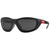 Очки защитные Milwaukee PREMIUM POLARISED SAFETY GLASSES WITH GASKET с повышенной защитой и уплотняющей вставкой - 4932471886, Модель: PREMIUM POLARISED, Цвет: Затемненные, внеший вид