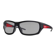 Очки защитные Milwaukee PERFORMANCE GRAY SAFETY GLASSES - 4932478908, Модель: PERFORMANCE GRAY SAFETY GLASSES, Цвет: Серый, внеший вид