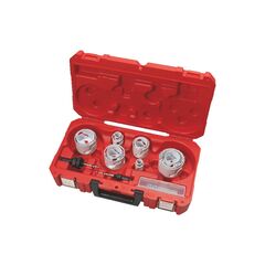 Набор биметаллических коронок Milwaukee HOLE DOZER KIT 17 pc 20-76 mm - 49224102, внеший вид