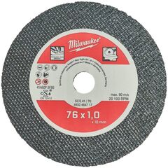 Тонкий отрезной диск по металлу Milwaukee SCS-41 76x1 MM 5 PCS - 4932464717, внеший вид