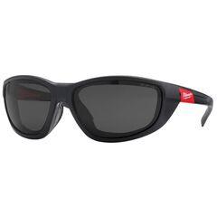 Очки защитные Milwaukee PREMIUM POLARISED SAFETY GLASSES WITH GASKET с повышенной защитой и уплотняющей вставкой - 4932471886, Модель: PREMIUM POLARISED, Цвет: Затемненные, внеший вид