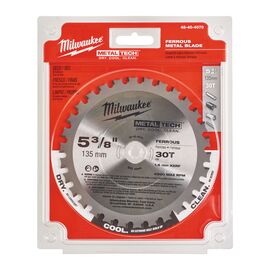 Пильный диск по металлу Milwaukee F 135 x 20 x 1.6 30T для циркулярной пилы - 48404070, фото , изображение 3