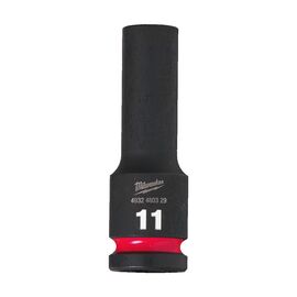 Ударная головка Milwaukee 11 MM ½˝ IMPACT SOCKET DEEP удлиненная - 4932480329, Модель: 11 MM ½˝ IMPACT SOCKET DEEP, внеший вид