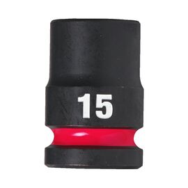 Ударная головка Milwaukee 15 MM ½˝ IMPACT SOCKET STD - 4932480309, Модель: 15 MM ½˝ IMPACT SOCKET STD, внеший вид