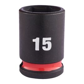 Ударная головка Milwaukee 15 MM ⅜˝ IMPACT SOCKET STD - 4932480272, Модель: 15 MM ⅜˝ IMPACT SOCKET STD, фото 