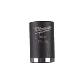 Ударная головка Milwaukee 16 MM ⅜˝ IMPACT SOCKET-SHORT укороченная - 4932478015, Модель: 16 MM ⅜˝ IMPACT SOCKET-SHORT, внеший вид