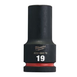 Ударная головка Milwaukee 19 MM ¾˝ IMPACT SOCKET DEEP удлиненная - 4932480379, Модель: 19 MM ¾˝ IMPACT SOCKET DEEP, внеший вид