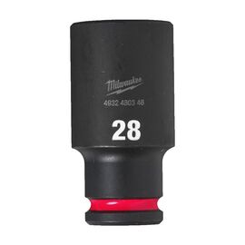Ударная головка Milwaukee 28 MM ½˝ IMPACT SOCKET DEEP удлиненная - 4932480346, Модель: 28 MM ½˝ IMPACT SOCKET DEEP, внеший вид