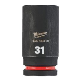 Ударная головка Milwaukee 31 MM ¾˝ IMPACT SOCKET DEEP удлиненная - 4932480390, Модель: 31 MM ¾˝ IMPACT SOCKET DEEP, внеший вид