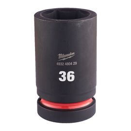 Ударная головка Milwaukee 36 MM 1˝ IMPACT SOCKET DEEP удлиненная - 4932480429, Модель: 36 MM 1˝ IMPACT SOCKET DEEP, внеший вид