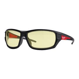 Очки защитные Milwaukee PERFORMANCE YELLOW SAFETY GLASSES - 4932478928, Модель: PERFORMANCE YELLOW SAFETY GLASSES, Цвет: Желтый, внеший вид