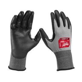 Перчатки рабочие Milwaukee Hi-Dex Cut C Gloves 10／XL - 4932480499, Модель: Hi-Dex Cut C Gloves 10／XL, Цвет: Серый, черный, красный, фото 