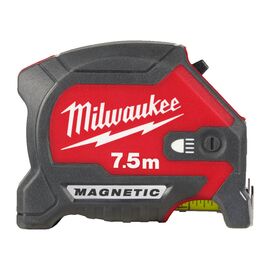 Рулетка с магнитом и подсветкой Milwaukee PREMIUM MAGNETIC GEN III LED 7.5m - 4932492469, Модель: PREMIUM MAGNETIC GEN III LED 7.5m, фото 