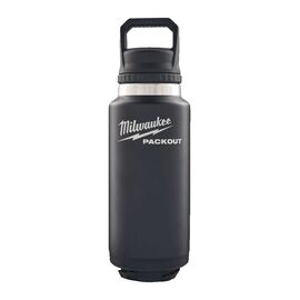 Термос Milwaukee PACKOUT BOTTLE 1065 ML CHUG LID BLACK - 4932493468, Модель: PACKOUT BOTTLE 1065 ML CHUG LID BLACK, внеший вид