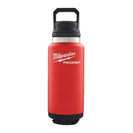 Термос Milwaukee PACKOUT BOTTLE 1065 ML CHUG LID RED - 4932493467, Модель: PACKOUT BOTTLE 1065 ML CHUG LID RED, внеший вид