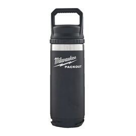 Термос Milwaukee PACKOUT BOTTLE 532 ML CHUG LID BLACK - 4932493992, Модель: PACKOUT BOTTLE 532 ML CHUG LID BLACK, внеший вид