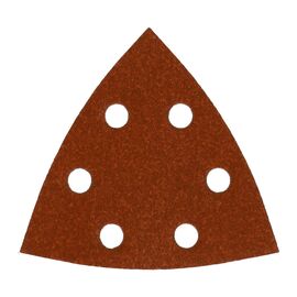 Шлифовальный лист для дельташлифовальных машин Milwaukee 93 X 93 H&L GR 240 10 PCS - 4932492274, Зернистость: 240, Модель: 93 X 93 H&L GR 240 10 PCS, внеший вид