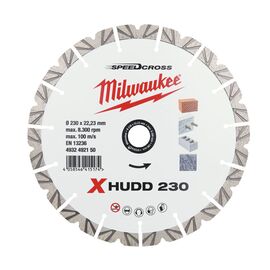 Алмазный диск Milwaukee XHUDD 230 MM - 4932492150, Диаметр диска (мм): 230, Посадочный диаметр (мм): 22,23, Модель: XHUDD 230 MM, внеший вид