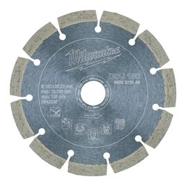 Алмазный диск Milwaukee DSU 150 - 4932373148, Диаметр диска (мм): 150, Посадочный диаметр (мм): 22,23, Модель: DSU 150, фото 