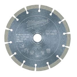 Алмазный диск Milwaukee DU 180 - 4932399523, Диаметр диска (мм): 180, Посадочный диаметр (мм): 22,23, Модель: DU 180, фото 