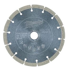 Алмазный диск Milwaukee DUH 180 - 4932399541, Диаметр диска (мм): 180, Посадочный диаметр (мм): 22,23, Модель: DUH 180, фото 