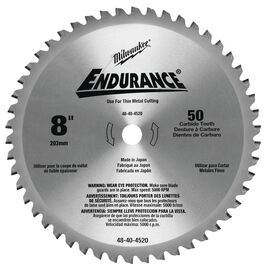 Пильный диск по металлу Milwaukee F 203 x 15.87 x 1.8 50T для циркулярной пилы - 48404520, фото 