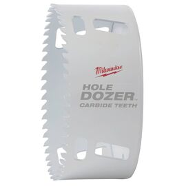 Биметаллическая коронка с твердосплавными зубьями Milwaukee HOLE DOZER CARBIDE 108 mm - 49560744, Диаметр: 108, Модель: HOLE DOZER CARBIDE 108 mm, внеший вид
