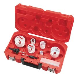 Набор биметаллических коронок Milwaukee HOLE DOZER KIT 10 pc 25-76 mm - 49224201, внеший вид