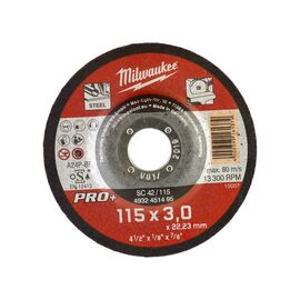 Отрезной диск по металлу Milwaukee PRO-PLUS SC-42 115x3 MM 25 PCS - 4932451495, фото 