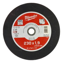 Тонкий отрезной диск по металлу Milwaukee SCS-41 230x1.9 MM 25 PCS - 4932451480, фото 