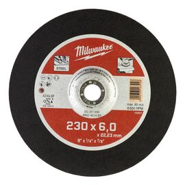 Шлифовальный диск по металлу Milwaukee SG-27 230x6 MM 10 PCS - 4932451483, фото 