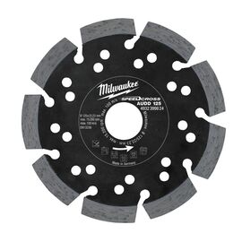 Алмазный диск Milwaukee Speedcross AUDD 125 - 4932399824, Диаметр диска (мм): 125, Посадочный диаметр (мм): 22,23, Модель: Speedcross AUDD 125, фото 