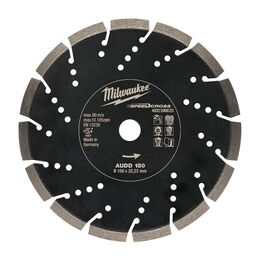 Алмазный диск Milwaukee Speedcross AUDD 150 - 4932399825, Диаметр диска (мм): 150, Посадочный диаметр (мм): 22,23, Модель: Speedcross AUDD 150, фото 