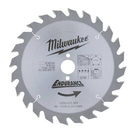 Пильный диск по дереву Milwaukee WCSB 165 x 20 x 2.6 24T для аккумуляторной циркулярной пилы - 4932352131, фото 