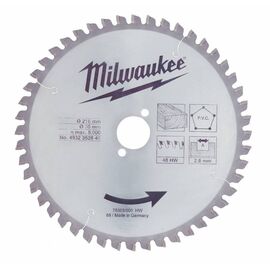 Пильный диск по дереву Milwaukee WCSB 216 x 30 x 2.8 48T для торцовочной пилы - 4932352840, фото 