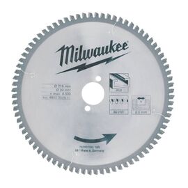 Пильный диск по дереву Milwaukee WCSB 216 x 30 x 2.8 80T для торцовочной пилы - 4932352841, Диаметр диска (мм): 216, Посадочный диаметр (мм): 30, Модель: WCSB 216 x 30 x 2.8 80T, внеший вид