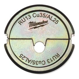 Сменная матрица для округления алюминиевых и медных проводников Milwaukee CU 35-AL 25 - 4932459484, фото 