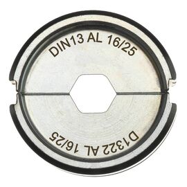 Сменная матрица для опрессовки алюминиевых кабельных наконечников и коннекторов Milwaukee DIN13 AL 16-25 - 4932459506, фото 