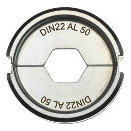 Сменная матрица для опрессовки алюминиевых кабельных наконечников и коннекторов Milwaukee DIN22 AL 50 - 4932451773, фото 