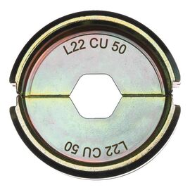 Сменная матрица для опрессовки медных кабельных наконечников и коннекторов Milwaukee L22 CU 50 - 4932464490, фото 