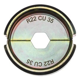 Сменная матрица для опрессовки медных кабельных наконечников и коннекторов Milwaukee R22 CU 35 - 4932451757, фото 