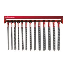 Винтовые спиральные сверла Milwaukee 460 mm на дисплее - 4932430503, внеший вид