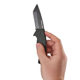 Складной нож с зазубренным лезвием Milwaukee HARDLINE™ FOLDING KNIFE - 48221998, фото , изображение 5