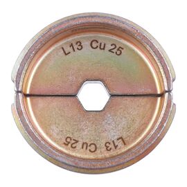 Сменная матрица для опрессовки медных кабельных наконечников и коннекторов Milwaukee L13 CU 25 - 4932464501, фото 