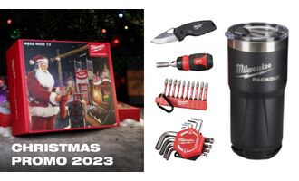 Баннер промо-акции Milwaukee Christmas Promo 2023