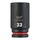 Ударная головка Milwaukee 33 MM ¾˝ IMPACT SOCKET DEEP удлиненная - 4932480392, Модель: 33 MM ¾˝ IMPACT SOCKET DEEP, внеший вид